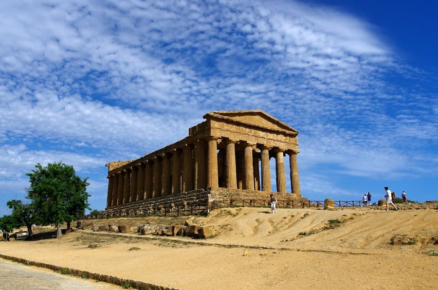 Temple of Concordia — The best-preserved Doric temple of the Greek world