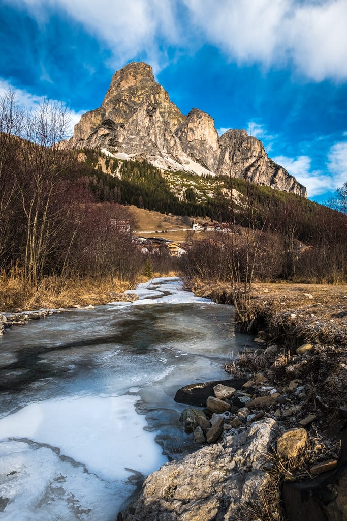Il Sassongher — La piramide di roccia simbolo di Corvara