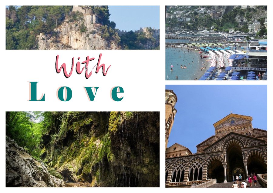 With Love da Amalfi — Torre dello Ziro, Marina Grande, Il Duomo di Sant'Andrea e Valle delle Ferriere
