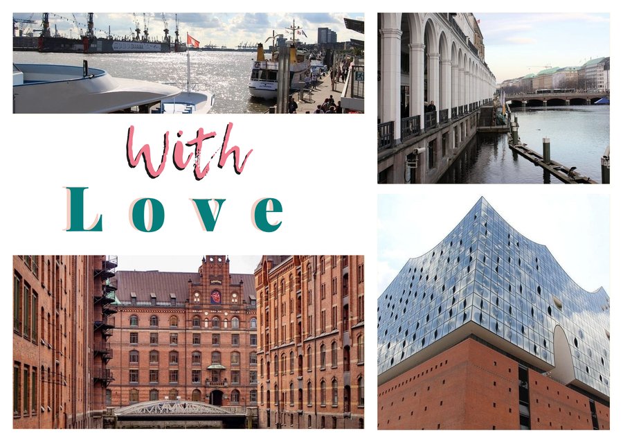 With Love from Hamburg — Landungsbrücken, Kleine Alster, Elbphilharmonie and Speicherstadt