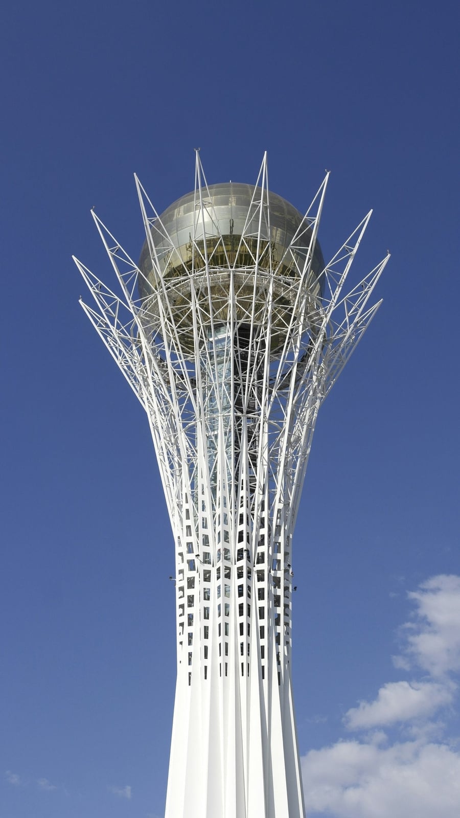 Bayterek — The symbol tower of Astana, 97 metres tall for the year the new capital was founded