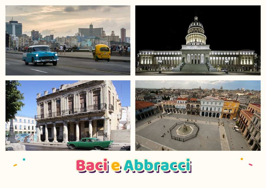 Hugs and Kisses from Havana — Malecón, El Capitolio, Vintage American cars and Plaza Vieja