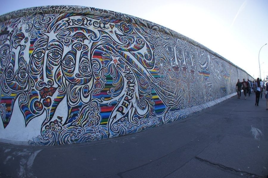 La East Side Gallery — Il tratto di Muro diventato galleria d'arte