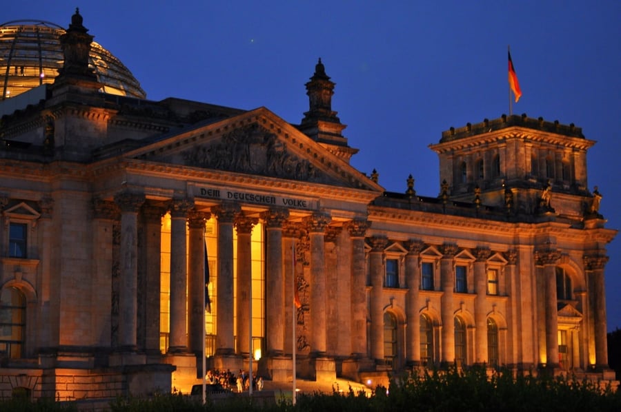 Il Reichstag — La cupola di vetro sopra il parlamento