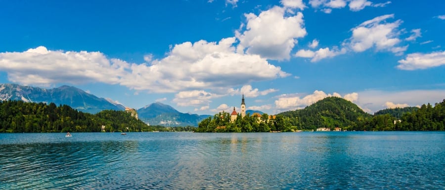Lake Bled — Glacial turquoise waters at the foot of the Alps
