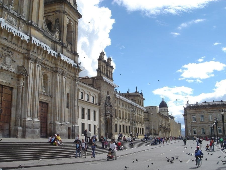Plaza de Bolívar — The capital's civic heart