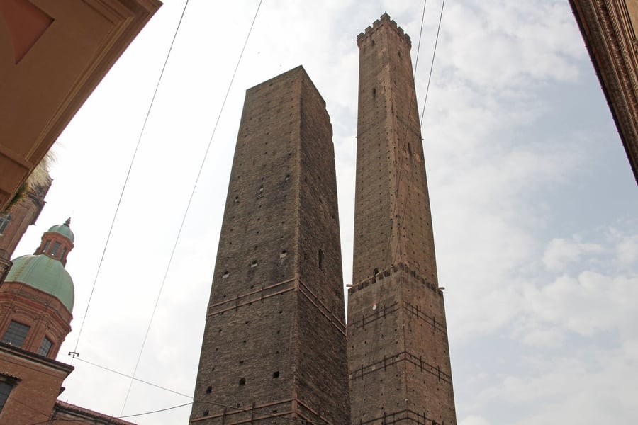 The Two Towers — Asinelli and Garisenda, the city's symbol