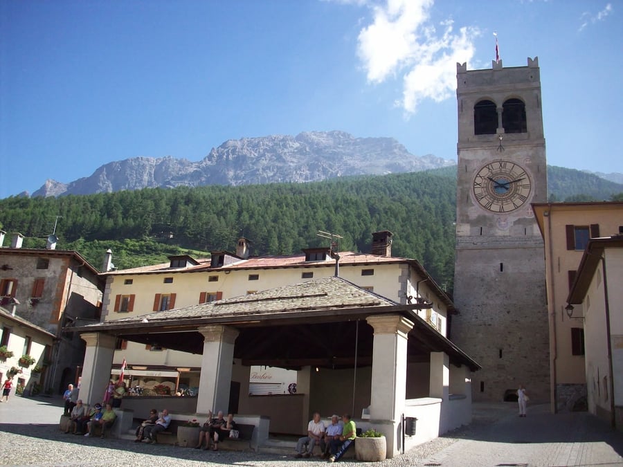 Il Kuerc — L'antica loggia dove si amministrava la giustizia