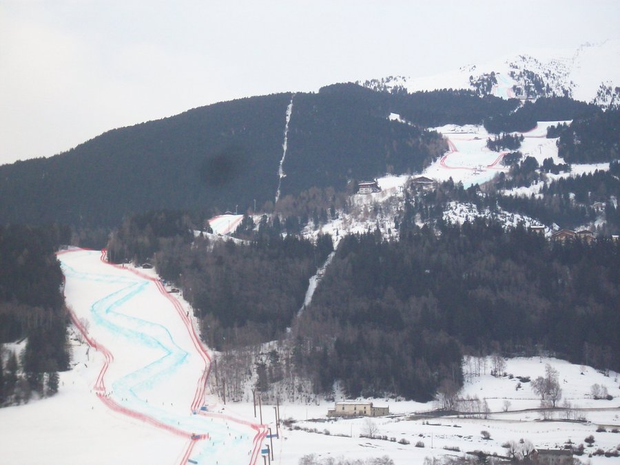 La pista Stelvio — Il tracciato di Coppa del Mondo sopra il paese