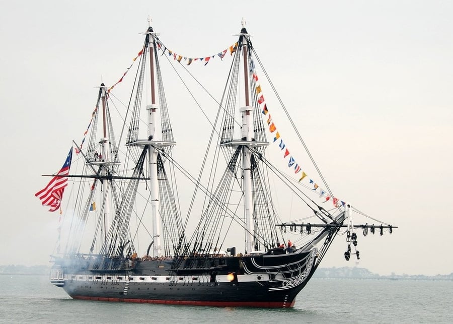 La USS Constitution — La nave da guerra più antica ancora a galla