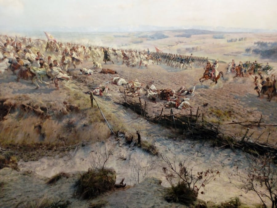 Panorama Racławicka — Un dipinto circolare lungo centoquattordici metri