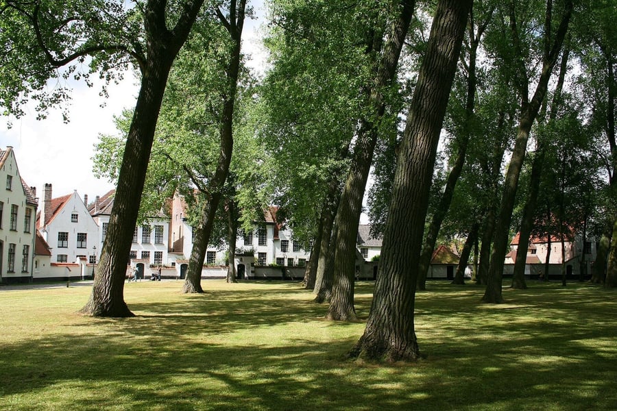 Il Begijnhof — Il cortile silenzioso delle beghine