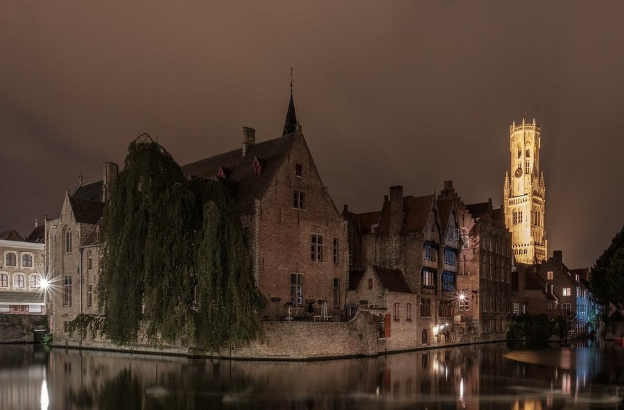 Rozenhoedkaai — Il canale più fotografato di Bruges