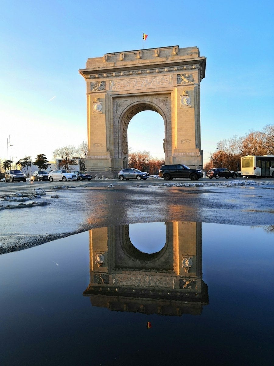 Arc de Triomphe — The 1936 stone version inspired by Paris