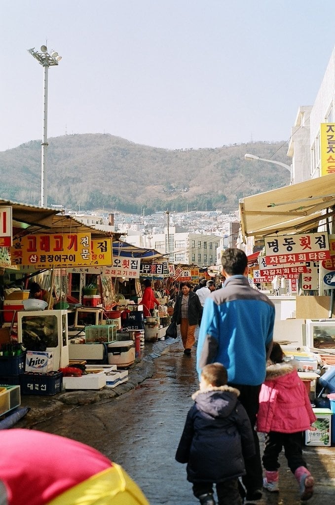 Mercato Jagalchi — Il più grande mercato del pesce della Corea dal 1876