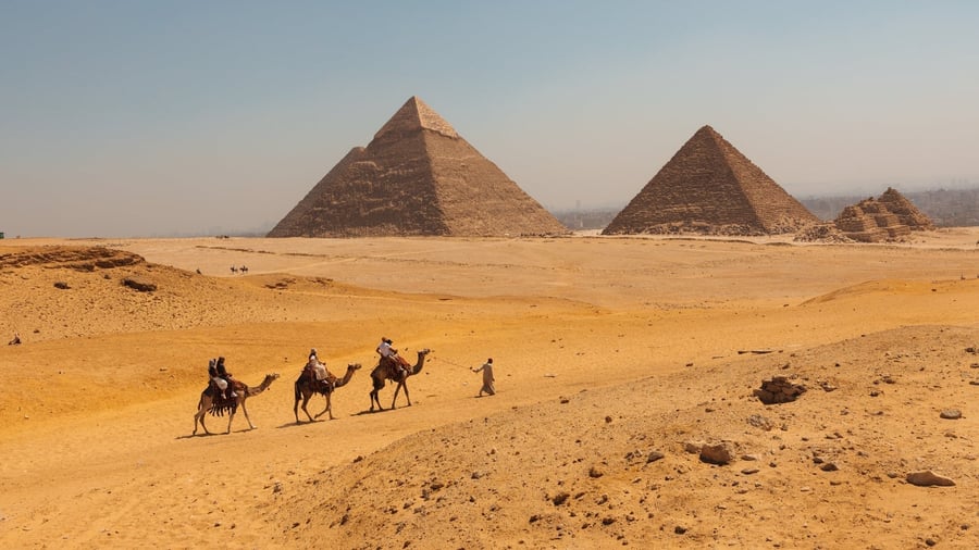 Pyramids of Giza — The only ancient wonder of the world still standing