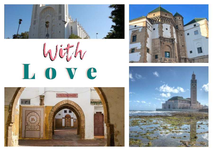 With Love da Casablanca — La Cattedrale del Sacro Cuore, Il Quartiere Habous, La Moschea Hassan II e L'antica Medina