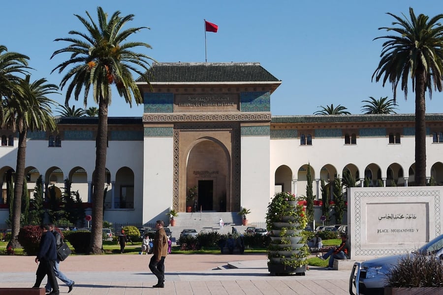 Place Mohammed V — Il salotto Art Déco del centro amministrativo francese