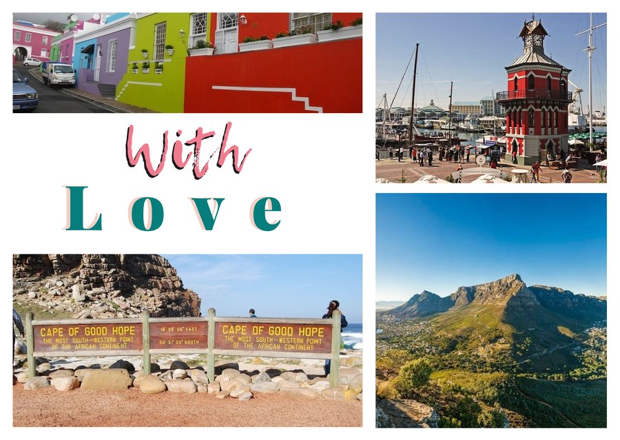 With Love da Città del Capo — Bo-Kaap, V&A Waterfront, Table Mountain e Capo di Buona Speranza