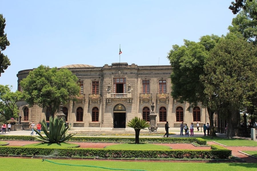 Castillo de Chapultepec — L'unico castello reale delle Americhe, in cima alla sua collina