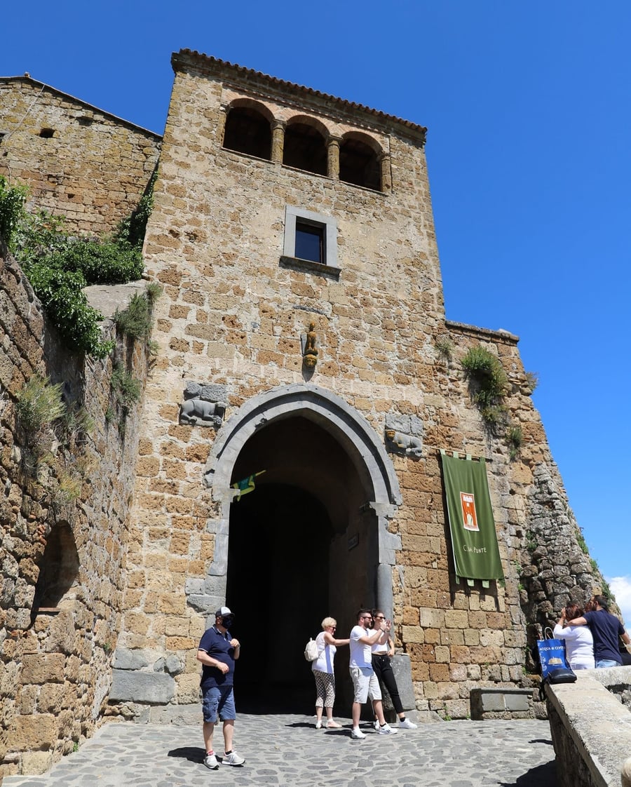 Porta Santa Maria — The gate carved out by the Etruscans