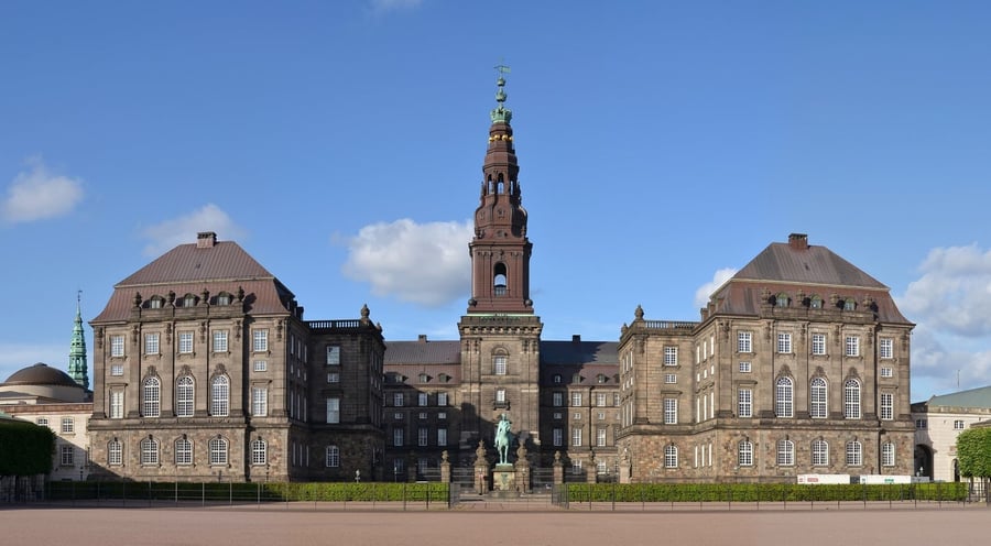 Palazzo di Christiansborg — Sede del Parlamento danese