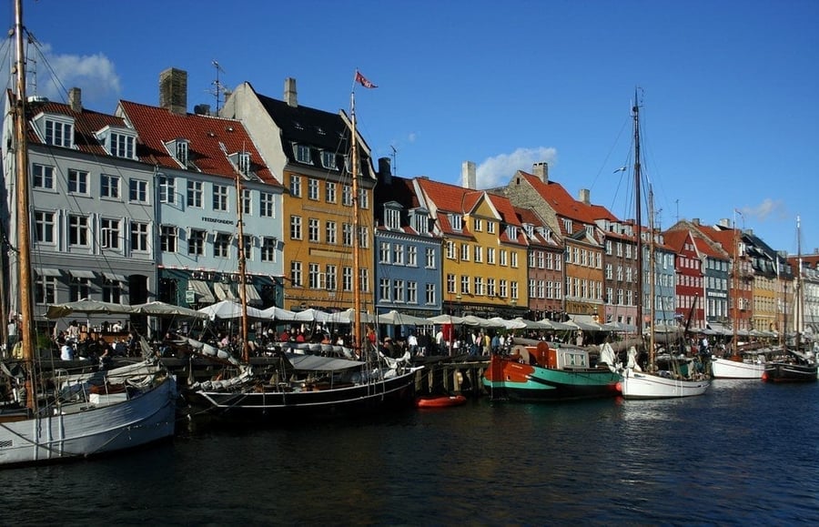 Nyhavn — Le case colorate del vecchio porto