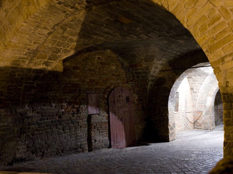 Under the vault — The covered passages that cut right through the village