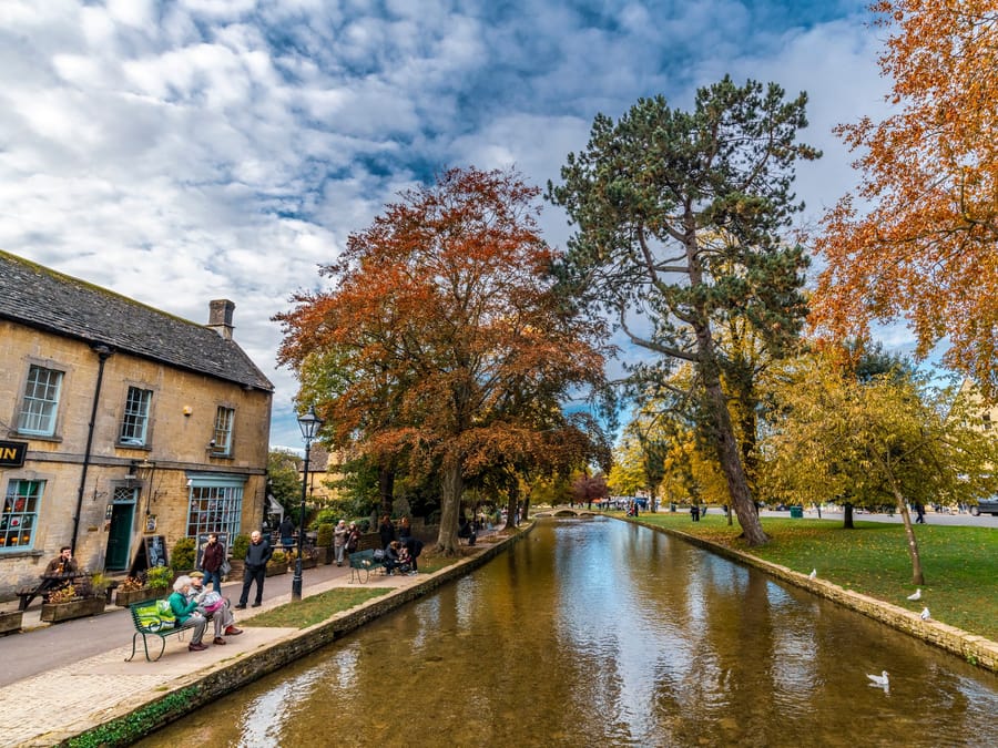 Bourton-on-the-Water — I ponti bassi sul fiume Windrush