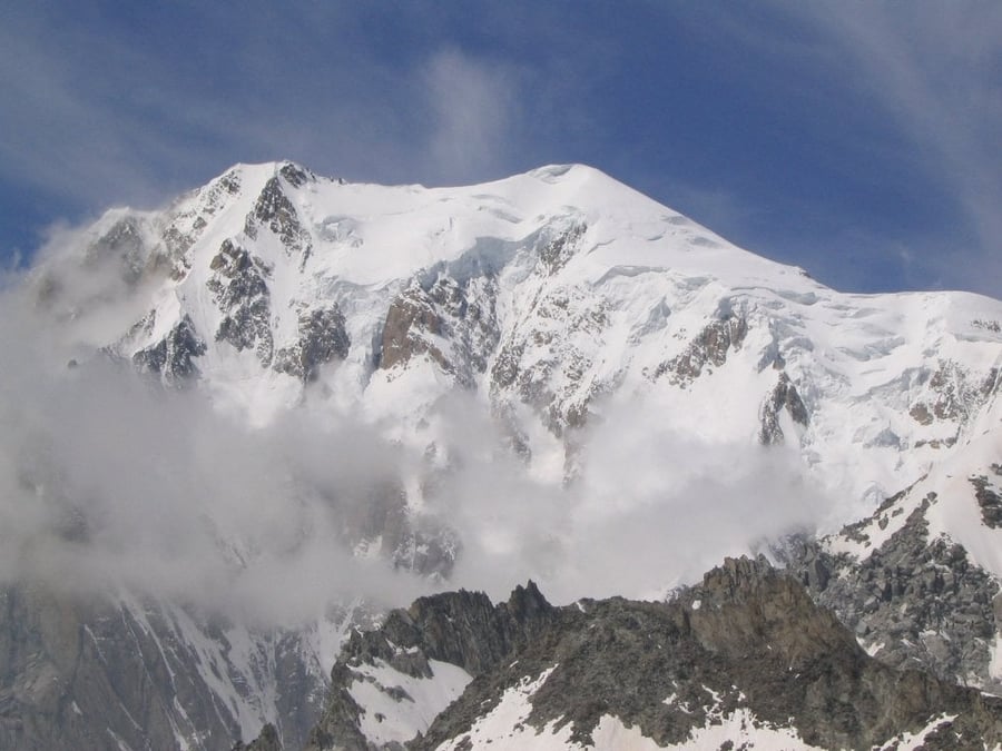 Il Monte Bianco da Punta Helbronner — Il massiccio più alto d'Europa occidentale visto da tremilaquattrocento metri
