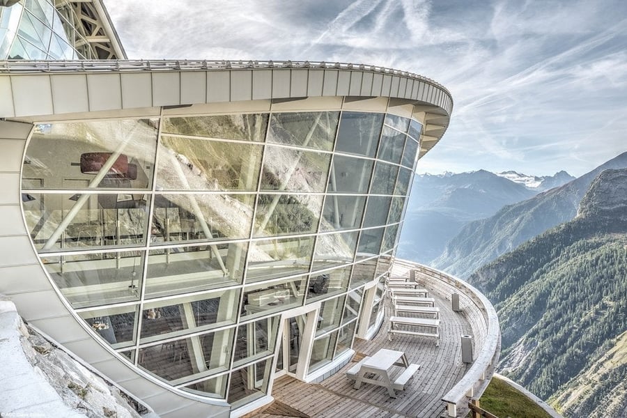 Skyway Monte Bianco — La funivia rotante che sale a più di tremilaquattrocento metri