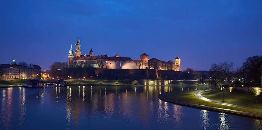 Castello del Wawel — La residenza reale sulla collina che domina la Vistola