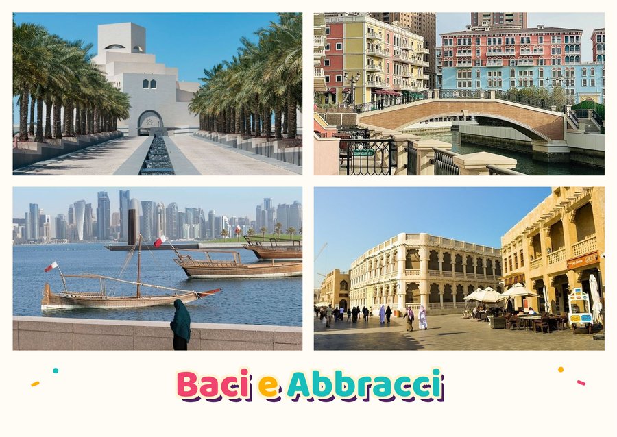 Hugs and Kisses from Doha — Museum of Islamic Art, The Pearl-Qatar, Doha Corniche and Souq Waqif