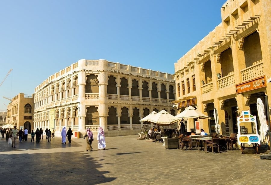 Souq Waqif — The historic market reborn among spices and mud-brick lanes