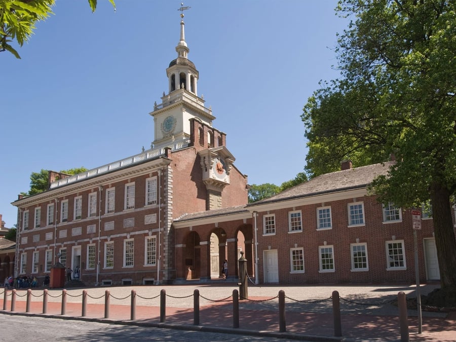 Independence Hall — The building where two nations were born