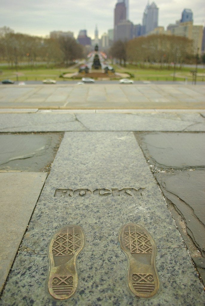 Philadelphia Museum of Art — The steps made immortal by Rocky Balboa