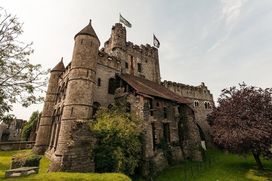 Il Gravensteen — Il castello dei conti di Fiandra