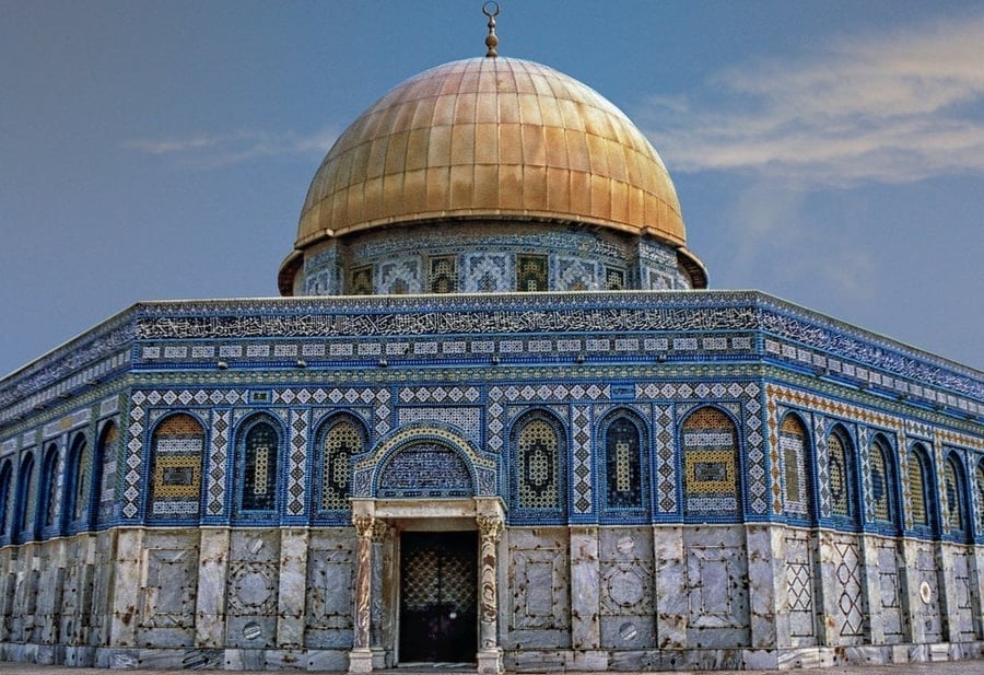 Dome of the Rock — Completed in 691, among the oldest works of Islamic architecture