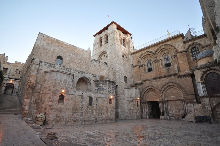 The Holy Sepulchre — The 12th-century Crusader structure