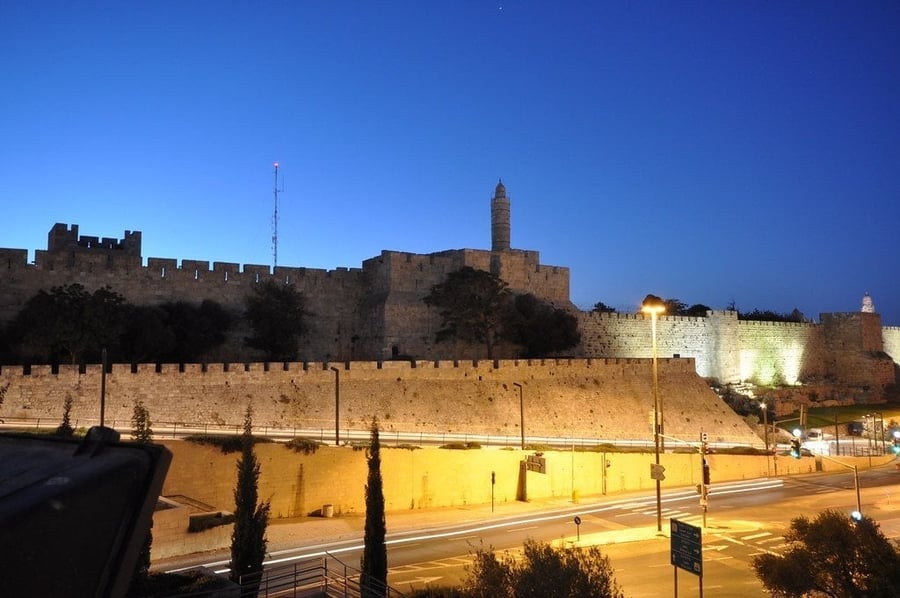 Tower of David — A citadel rebuilt in the 1500s
