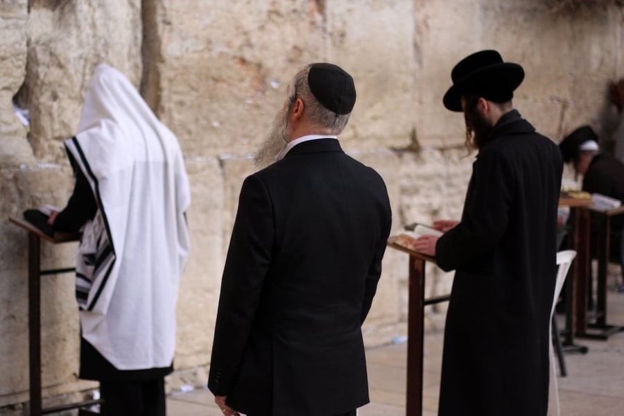 The Western Wall — Stones raised by Herod two thousand years ago