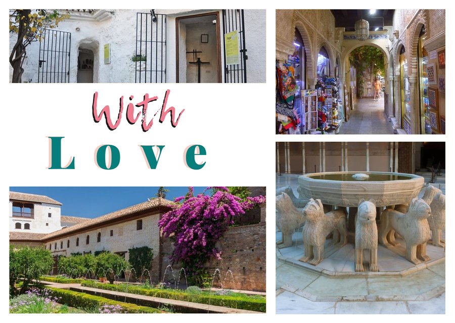 With Love da Granada — Sacromonte, Alcaicería, Patio dei Leoni e Generalife