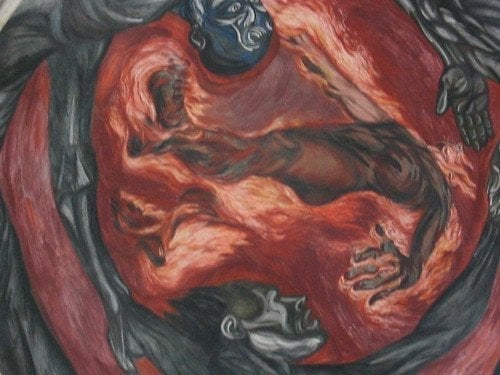 L'Hospicio Cabañas — L'Uomo di Fuoco di Orozco sotto la cupola