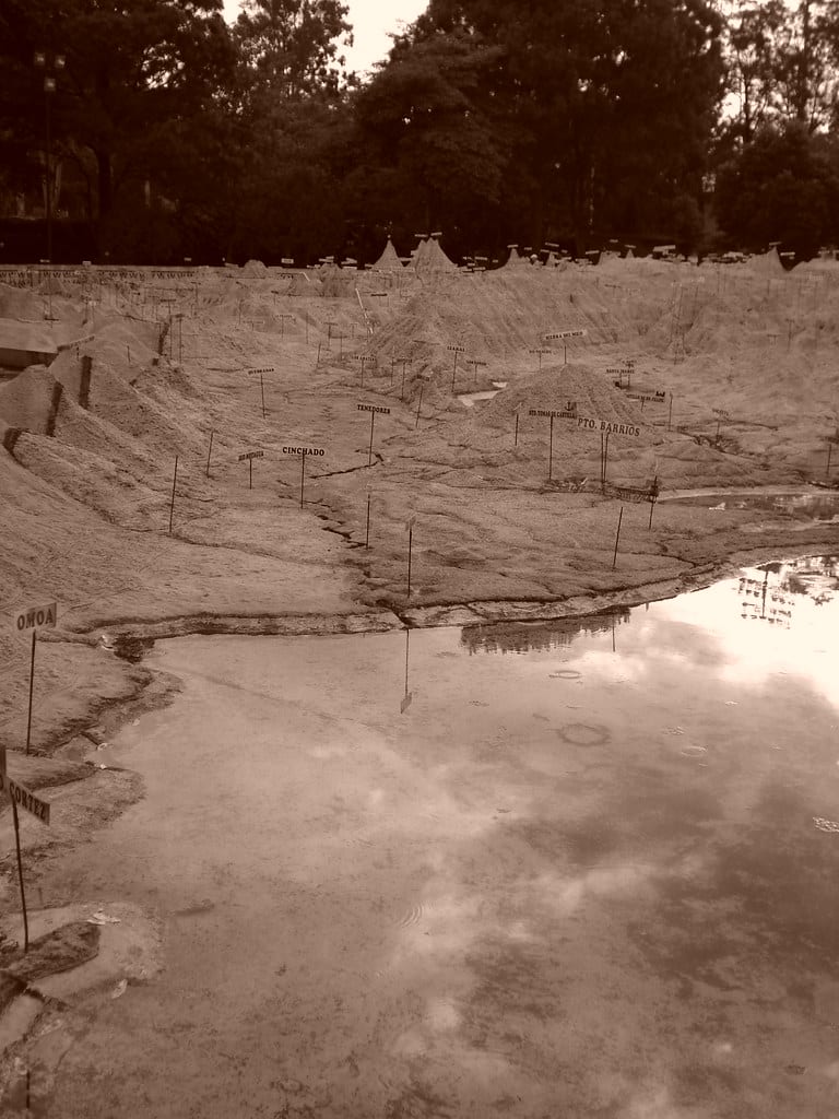 Il Mapa en Relieve — L'intero Guatemala ricostruito in scala nel cemento