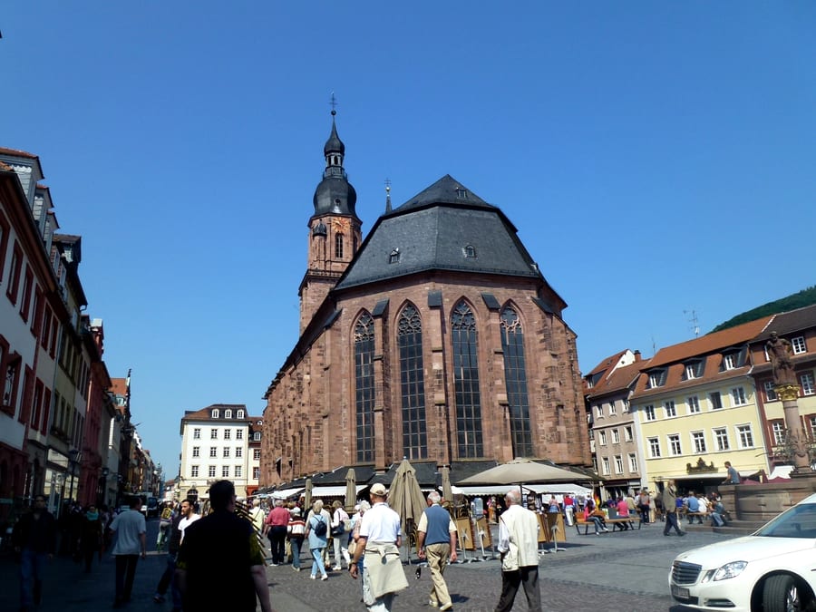 Heiliggeistkirche — La chiesa tardogotica sul Marktplatz