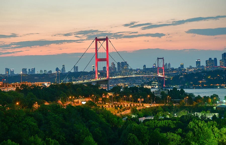 Bosphorus Bridge — The suspended thread joining Europe and Asia
