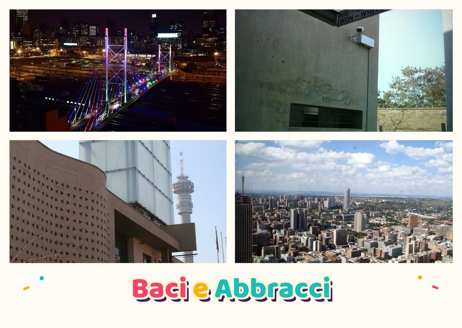 Hugs and Kisses from Johannesburg — Nelson Mandela Bridge, Apartheid Museum, Constitution Hill and Ponte City Tower