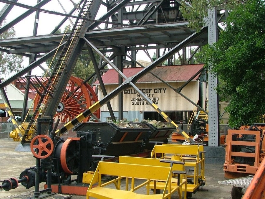 Gold Reef City — The theme park built on a real gold mine