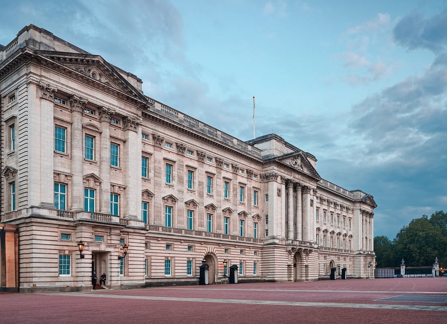 Buckingham Palace — The royal family's residence