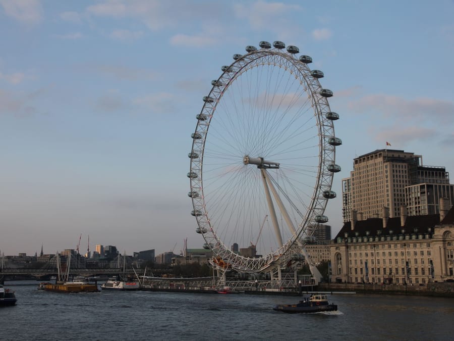 London Eye — London seen from above, one turn at a time